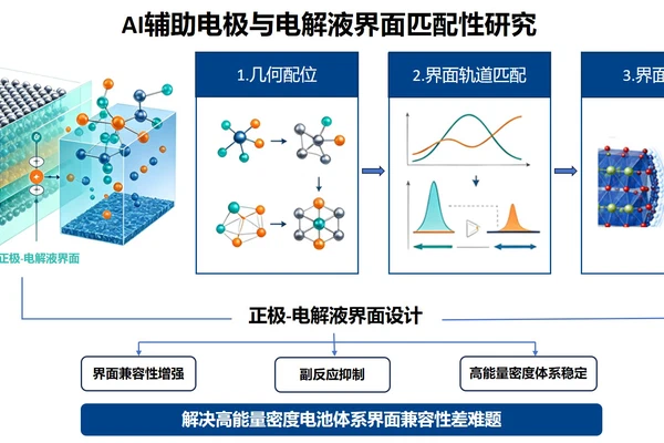 AI辅助电极与电解液界面匹配性研究